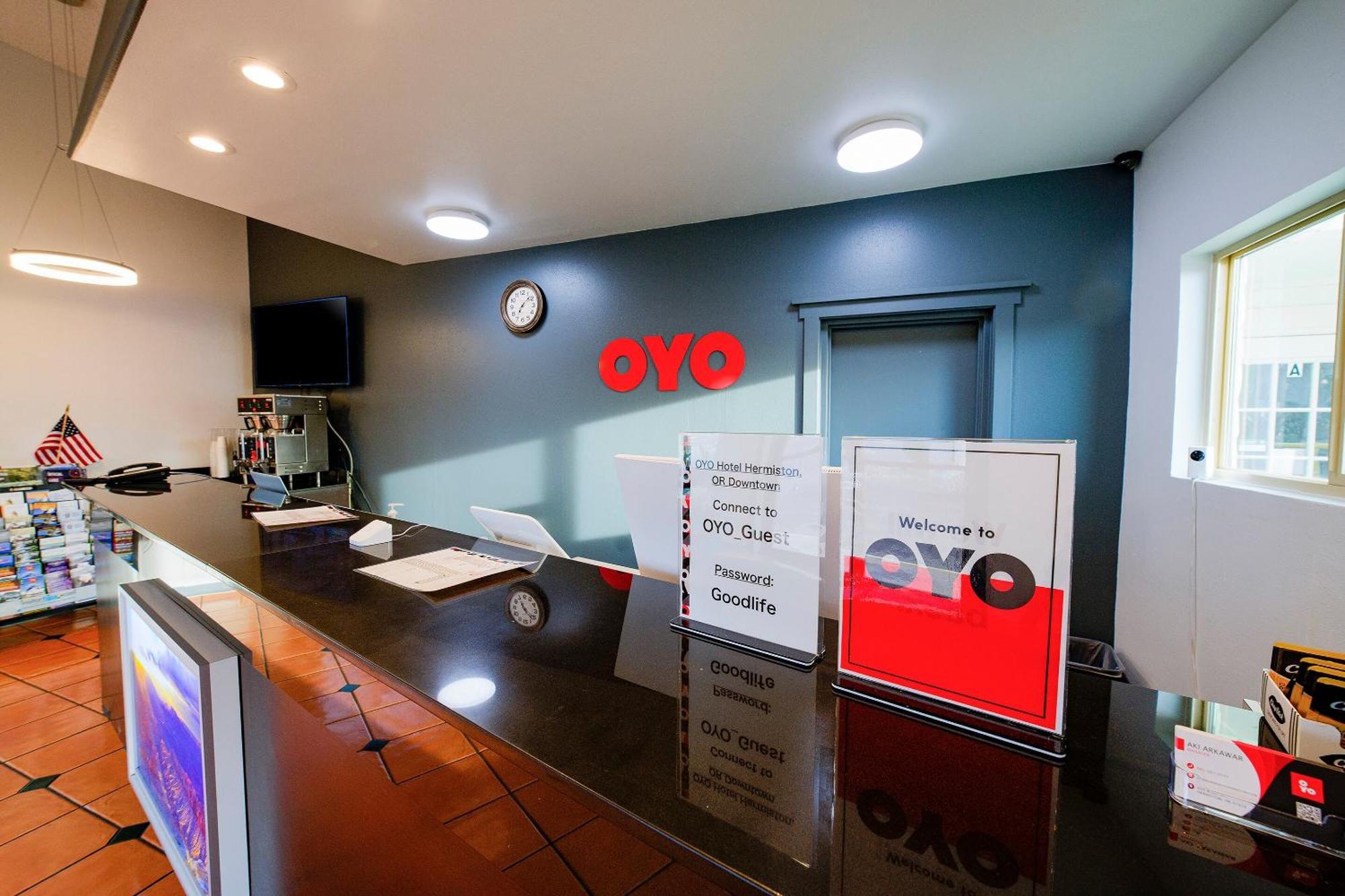 Oyo Hotel Hermiston Or, Downtown Exteriér fotografie